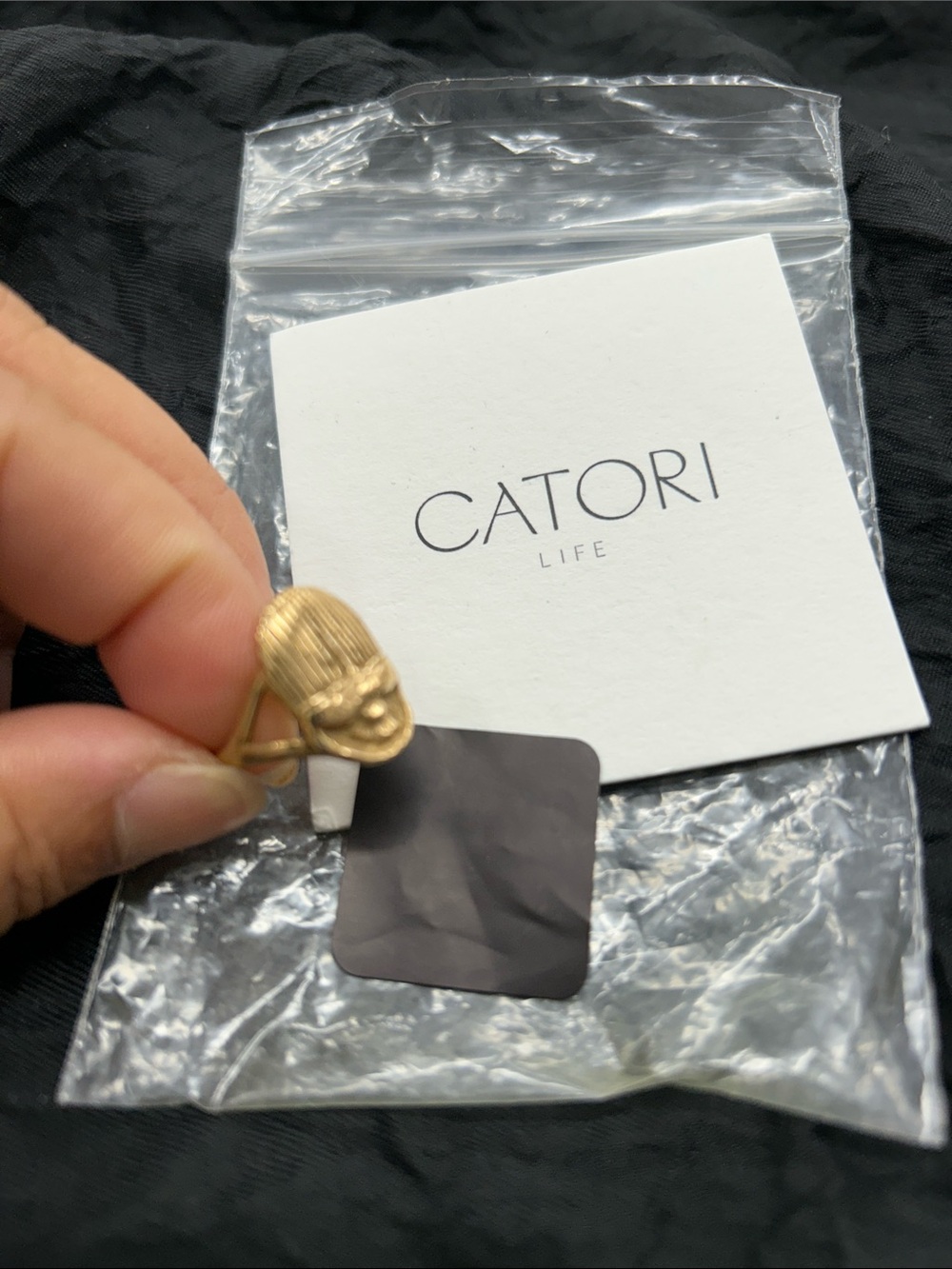 Catori Life Scarab Ring | Bronze Size 6.5